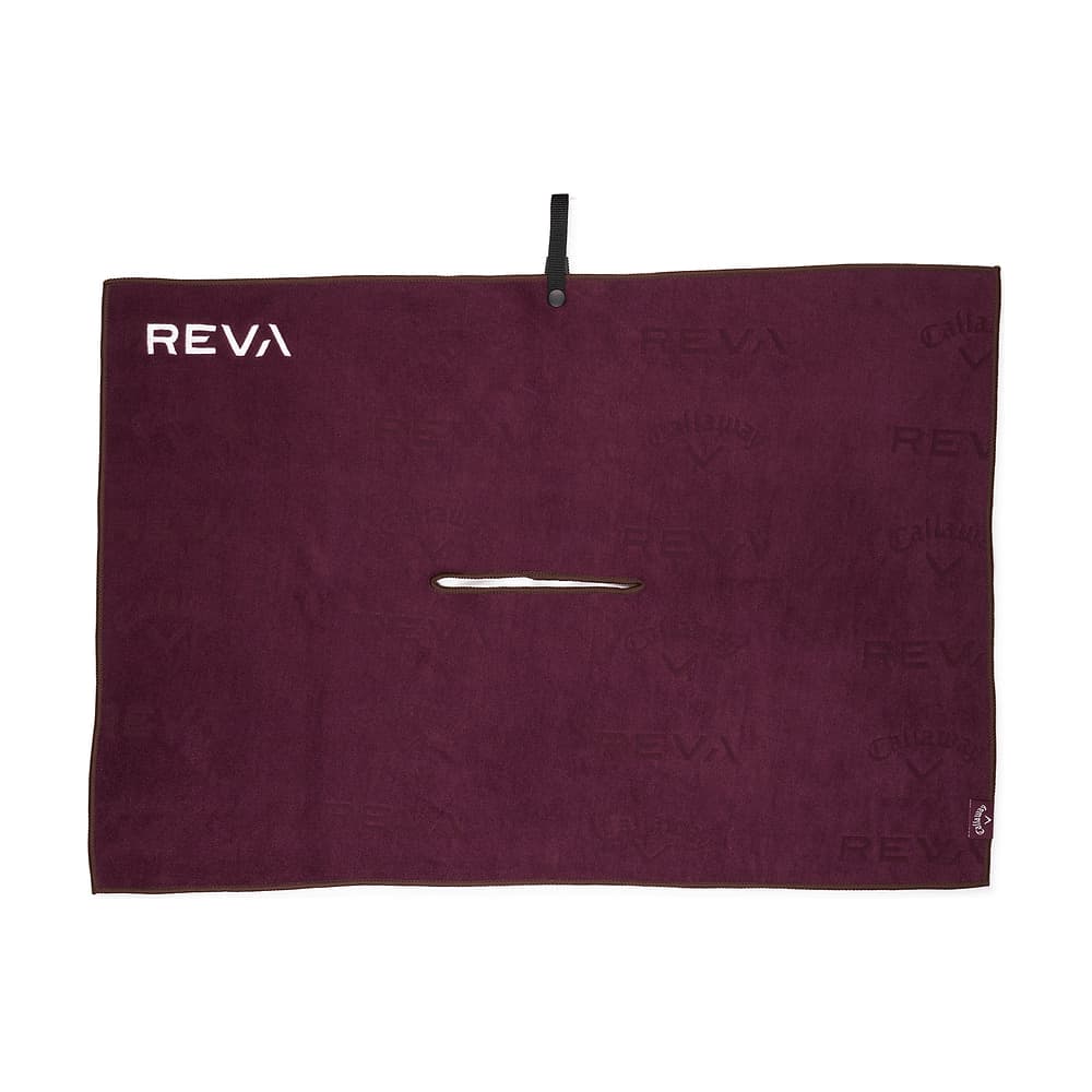 Callaway REVA Outperform Towel, photographed on white