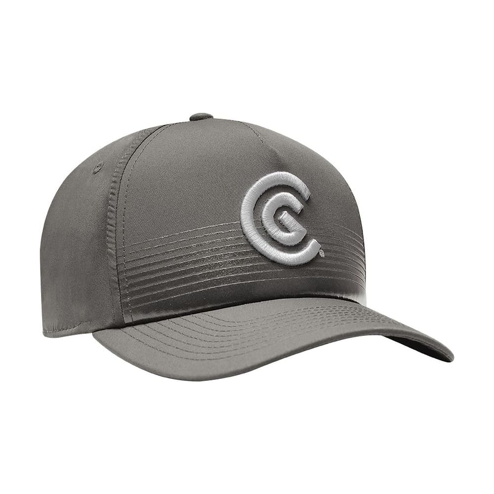 Cleveland Statement Collection Layup Hat, photographed on white