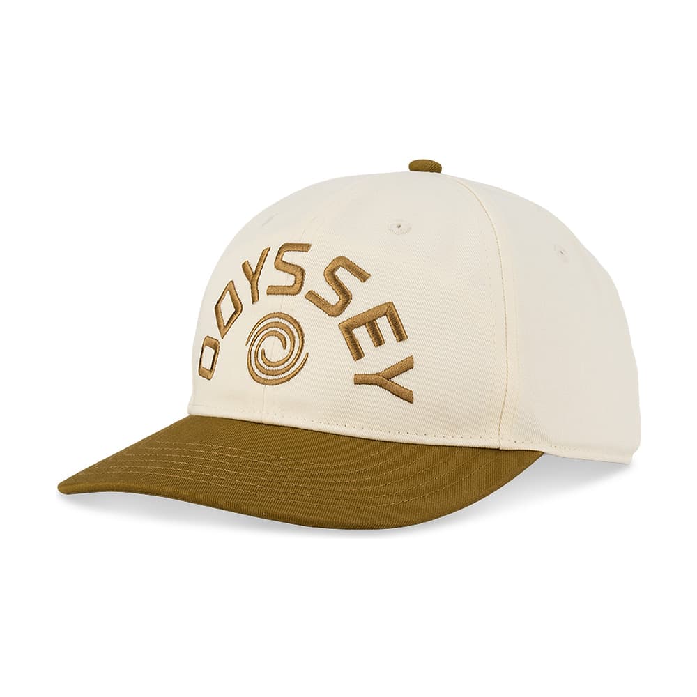 Odyssey Big Font Hat, photographed on white