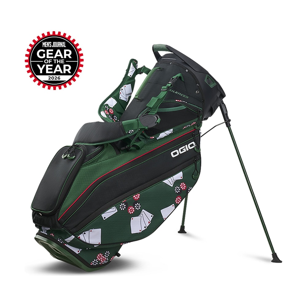 Callaway Silencer Hybrid Stand Bag, photographed on white