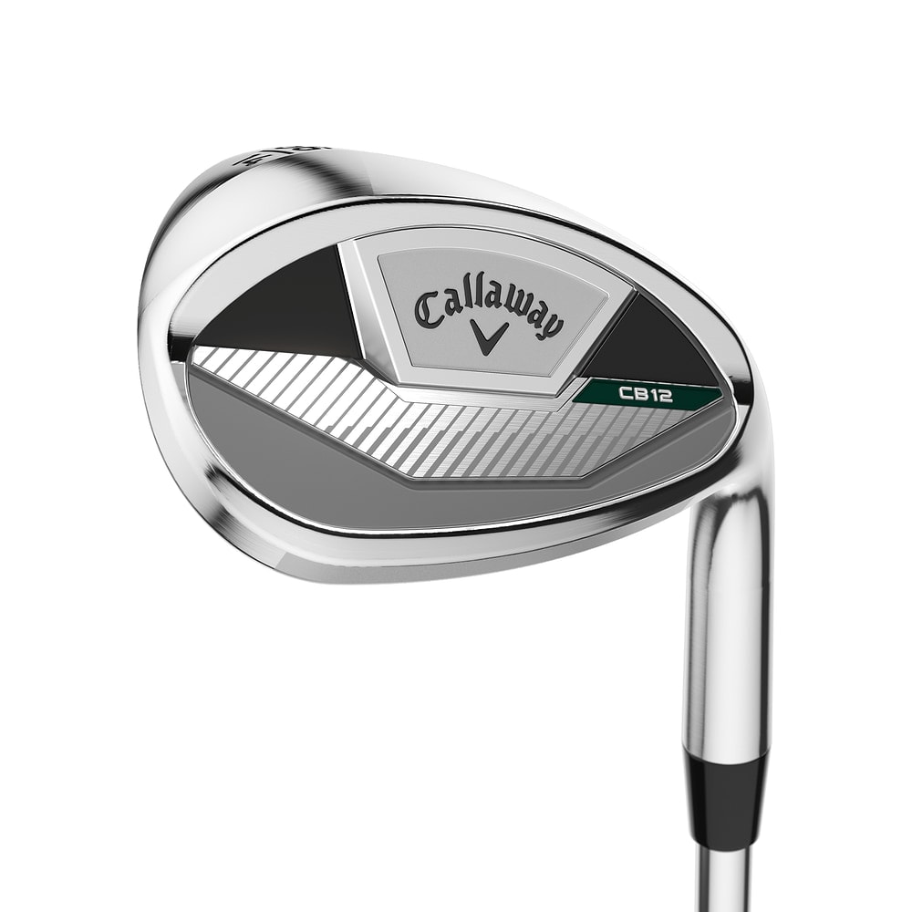 Callaway Women's CB 12 Wedge at address, photographed on white