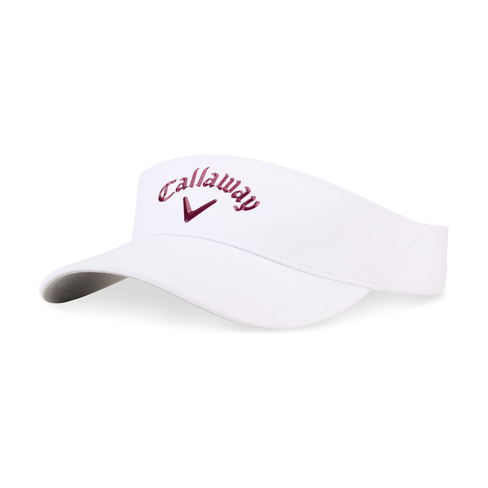 Callaway Women's Liquid Metal Visor, photographed on white