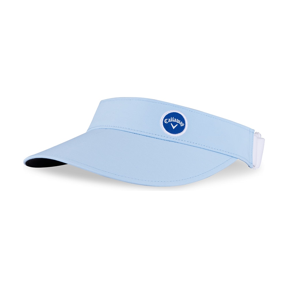 Callaway Women's See The Break Adjustable Visor, photographed on white