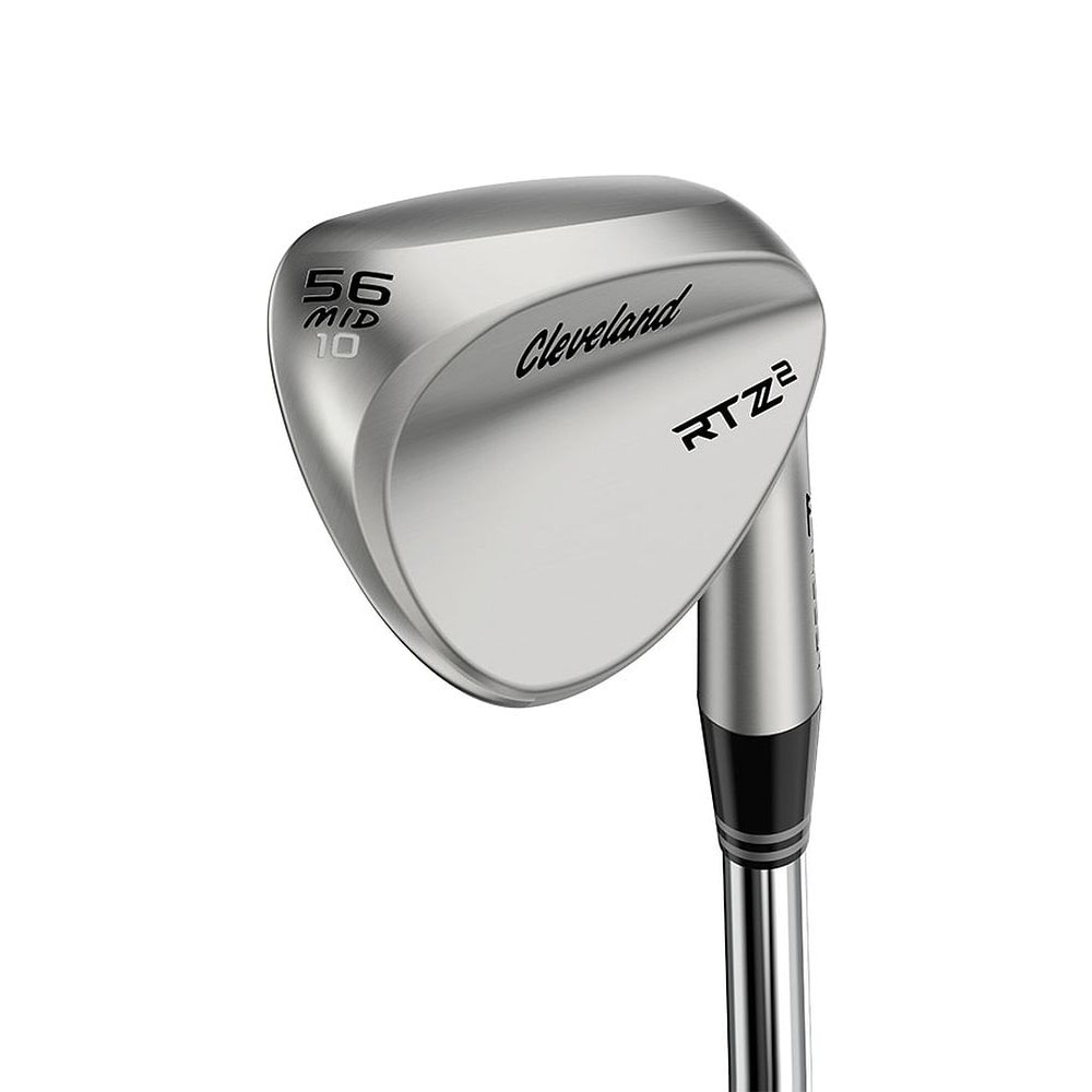 Cleveland RTZ 2 Tour Satin Wedge at address, photographed on white