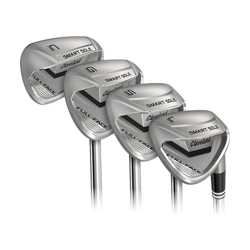 Cleveland Women's Smart Sole Full-Face Wedge at address, photographed on white