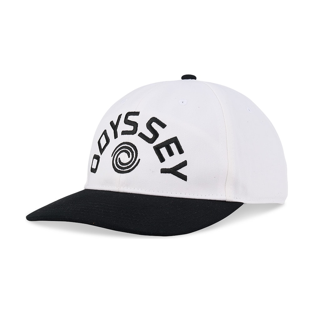 Odyssey Big Font XL Hat, photographed on white