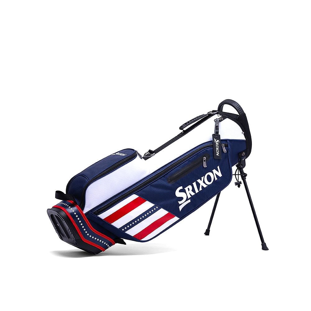 Srixon All-American Collection Sunday Bag, photographed on white