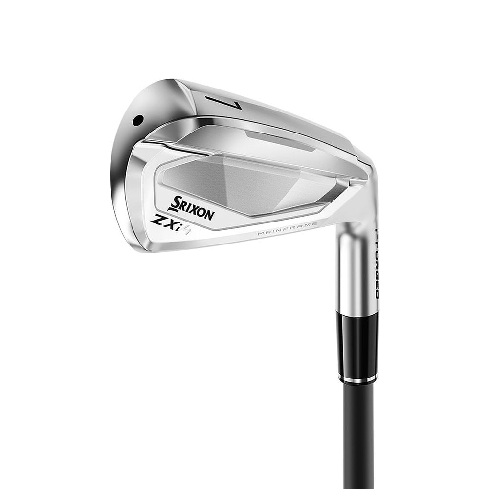 Srixon Women's ZXi4 Irons at address, photographed on white