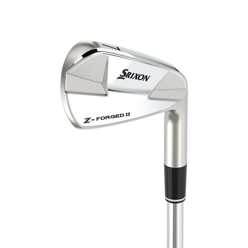Srixon Z-Forged II Irons at address, photographed on white