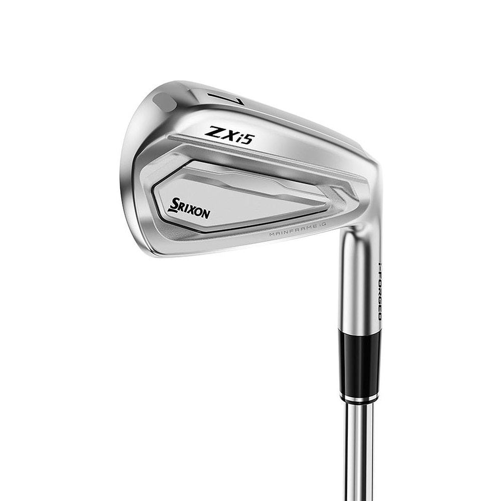 Srixon ZXi5 + ZXi7 Combo Set at address, photographed on white