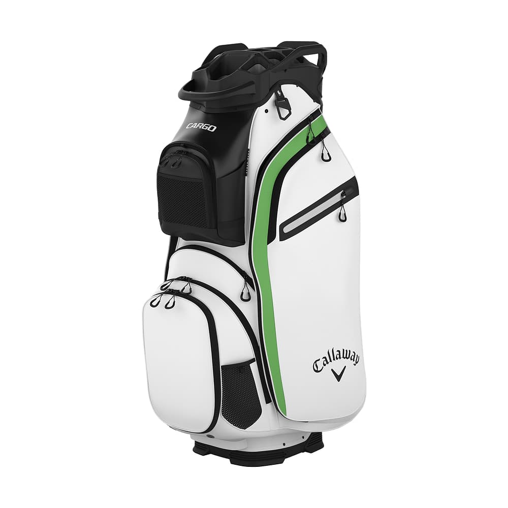 Callaway Elyte Cargo Cart Bag, photographed on white