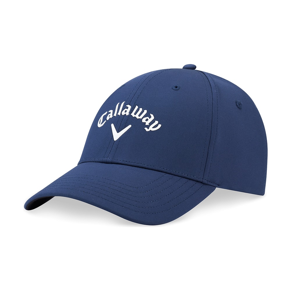 A navy Callaway Liquid Metal cap, on white