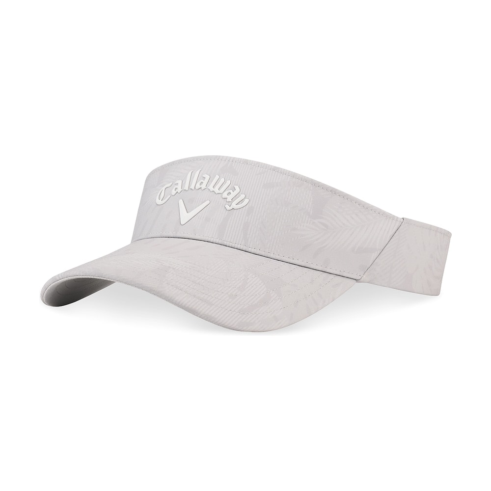 A white Callaway Liquid Metal visor, on white