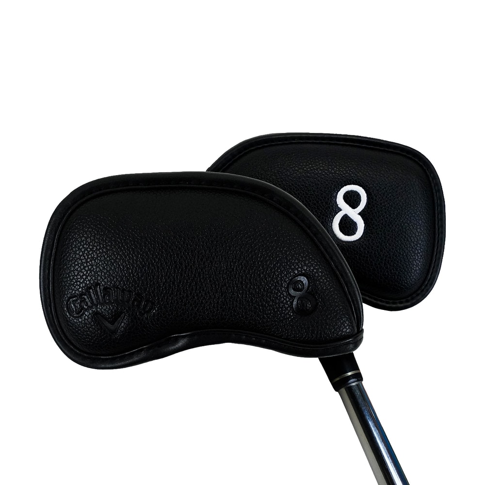 Callaway Magnetic Iron Headcover Set, photographed on white