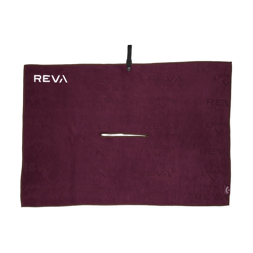 Callaway REVA Outperform Towel, photographed on white