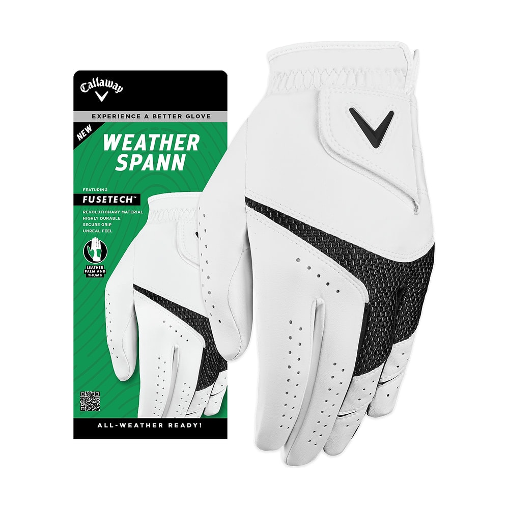 Callaway Weather Spann Women's Glove, photographed on white