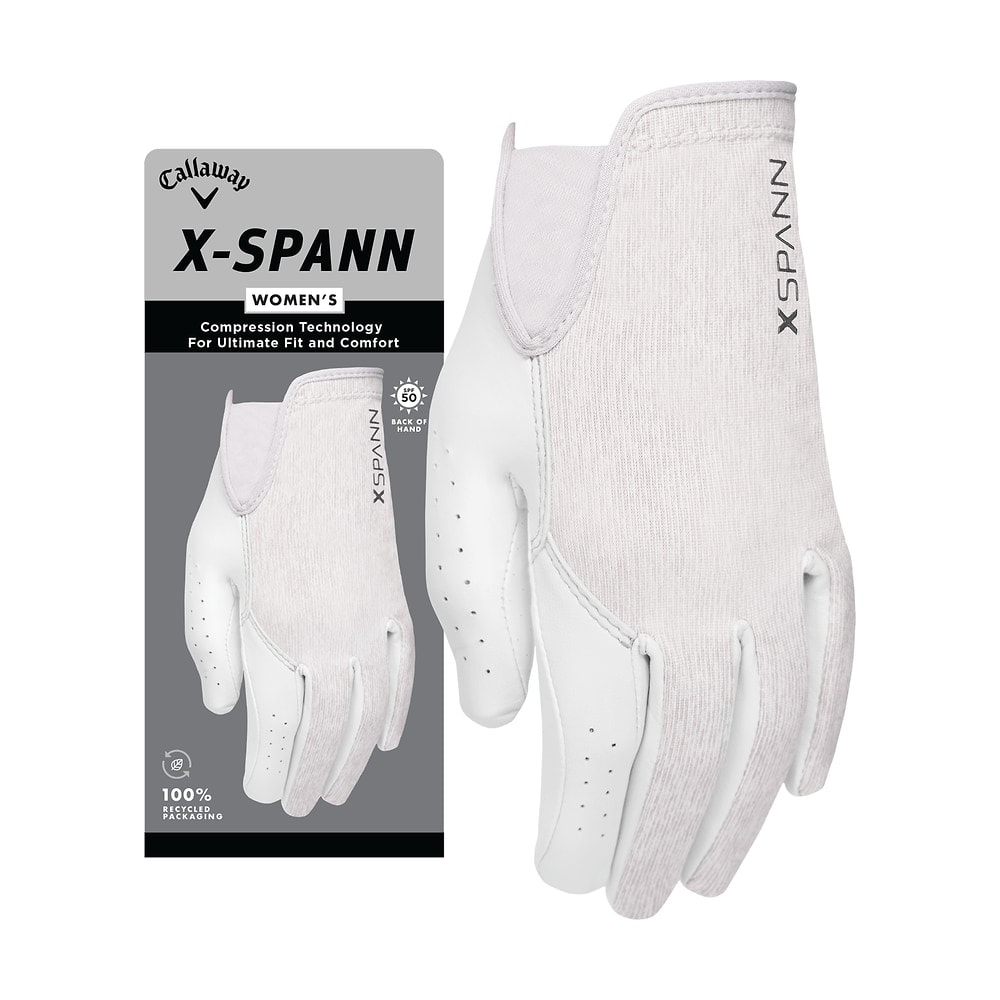 Callaway Women's X-Spann Glove, photographed on white