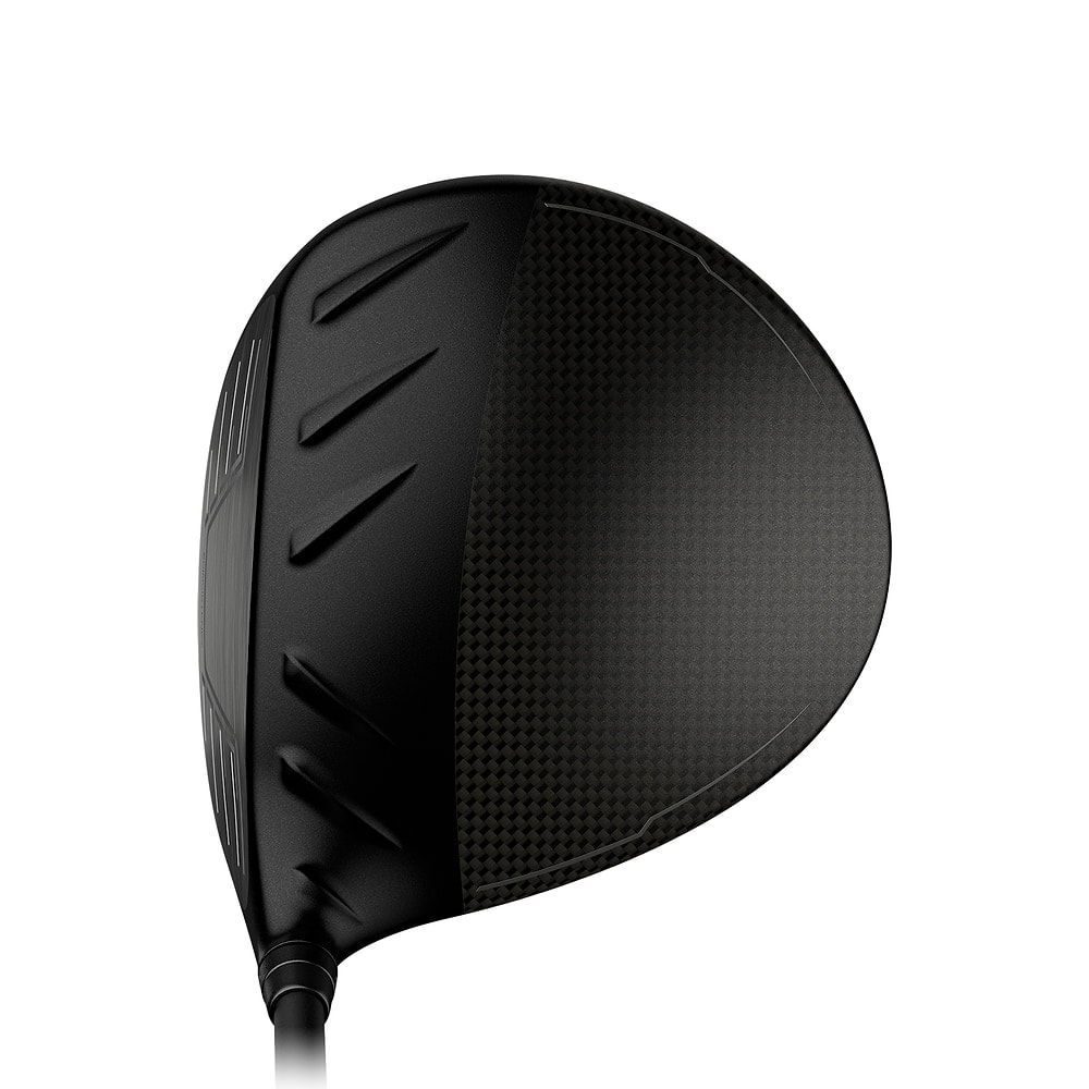 A Ping G440 Max driver at address, on white