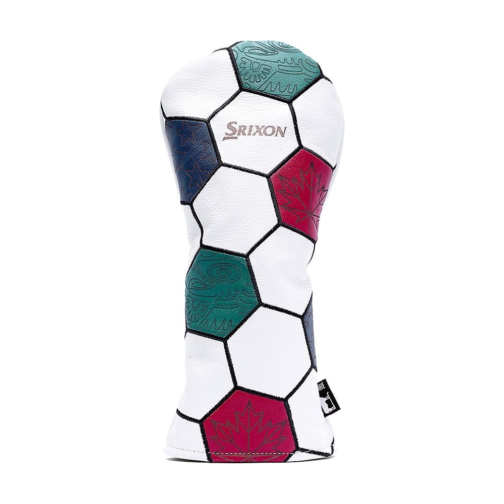Srixon Global Stage Headcover, photographed on white