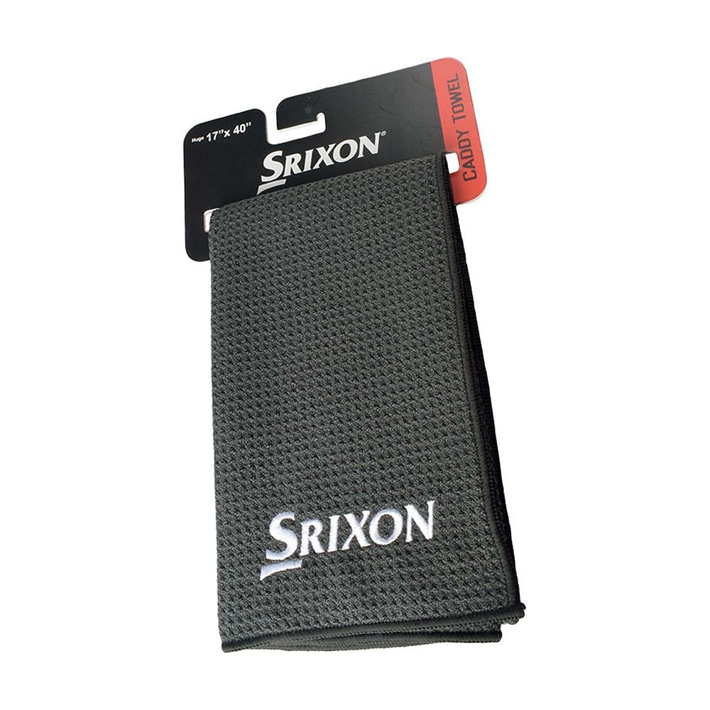 Srixon Micro Fiber Caddy Towel, photographed on white