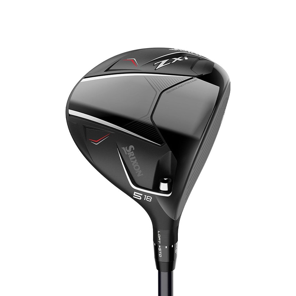 Srixon Women's ZXi Fairway Woods at address, photographed on white