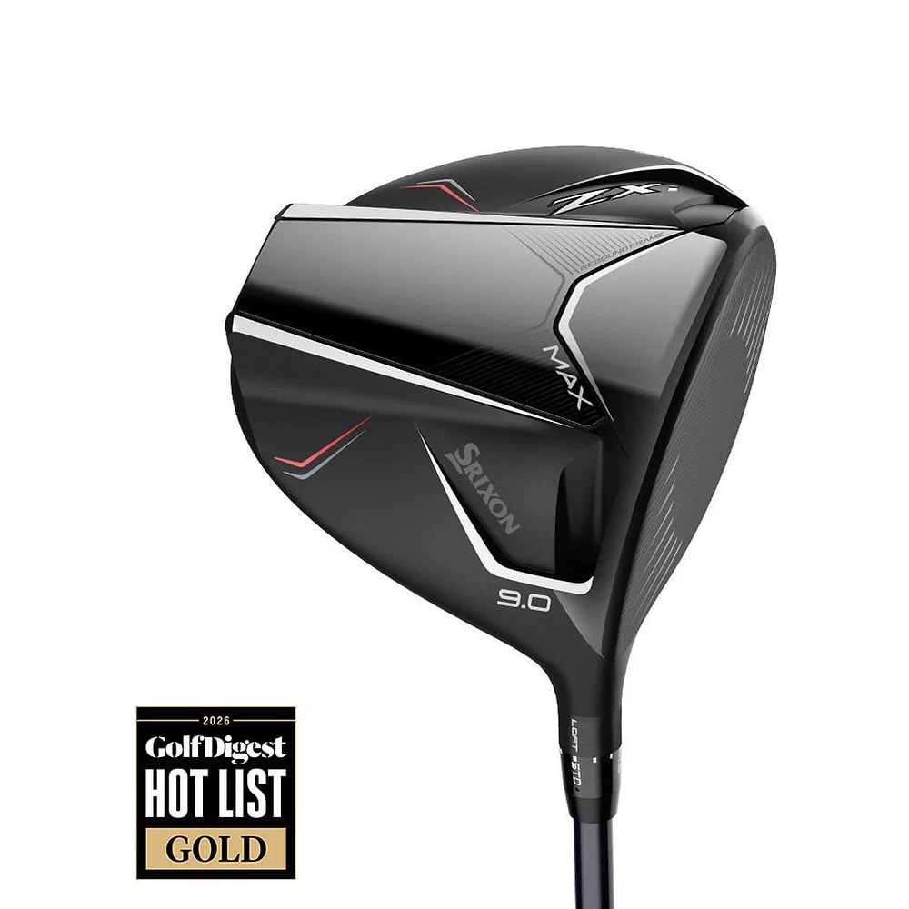 Srixon Women's ZXi MAX Driver at address, photographed on white